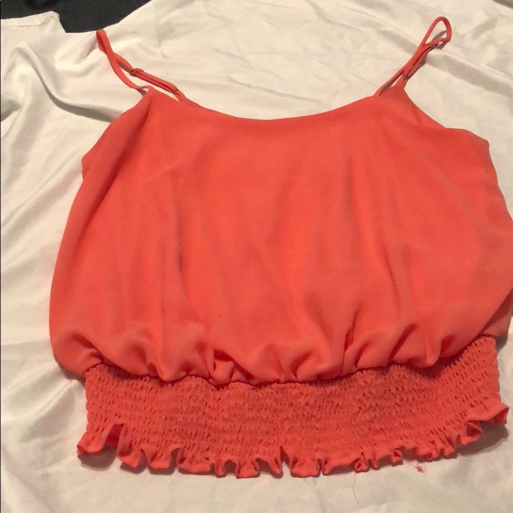 Pink tank top